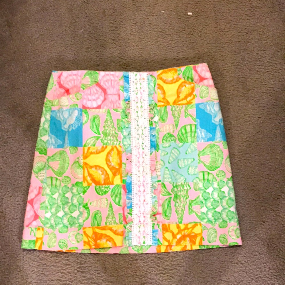 Lilly Pulitzer vintage lined skirt